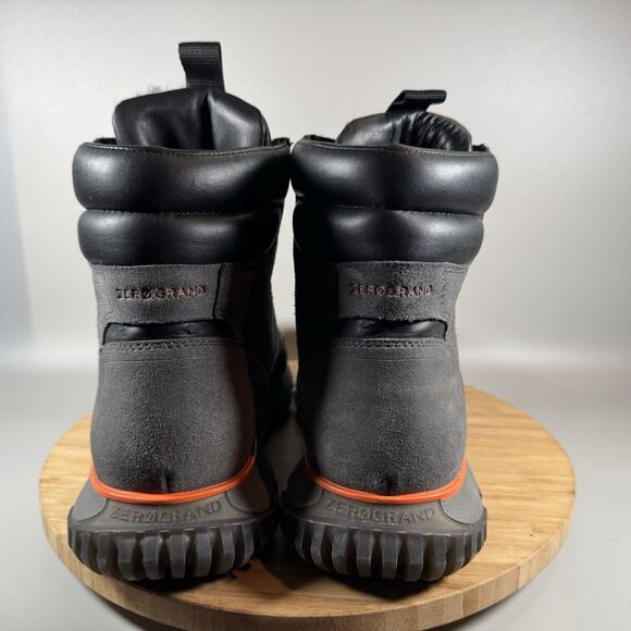 Cole‎ Haan 4.Zerogrand Waterproof Hiker Boot Gray Suede C31847 Mens Sz 12 - Picture 4 of 7